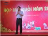 Giám đốc Công ty anh Tuấn Anh thay mặt Ban lãnh đạo Công ty phát biểu khai tiệc